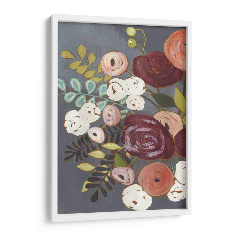 Bouquet Wistful Personalizado Ii (Ash) - Grace Popp | Cuadro decorativo de Canvas Lab