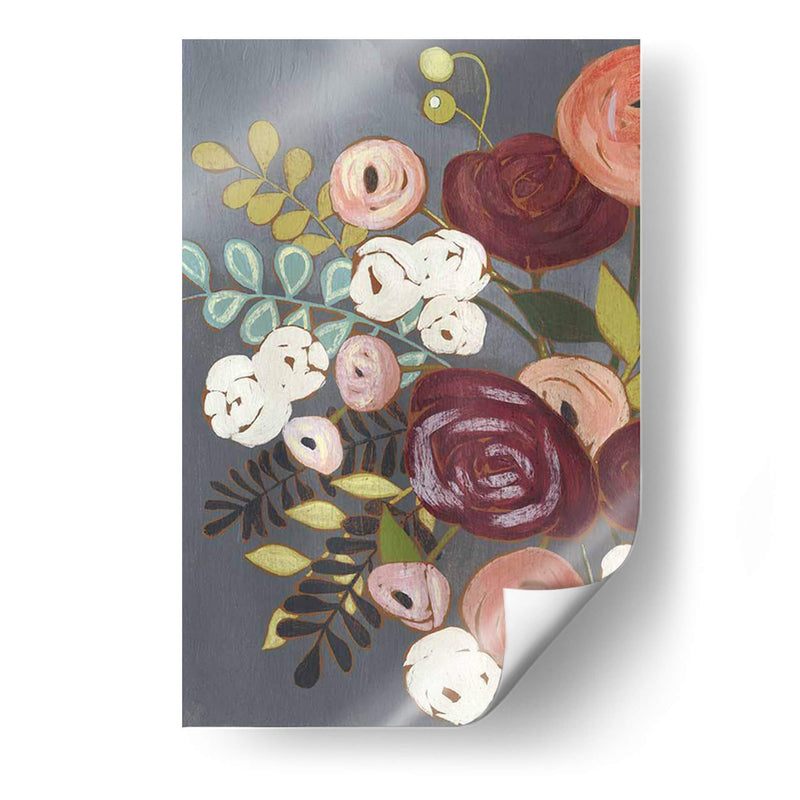 Bouquet Wistful Personalizado Ii (Ash) - Grace Popp | Cuadro decorativo de Canvas Lab