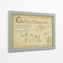 Antiguo Retriever De Oro (Ceniza) - Ethan Harper | Cuadro decorativo de Canvas Lab
