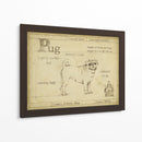 Pug Antiguo (Ceniza) - Ethan Harper | Cuadro decorativo de Canvas Lab