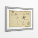 Pug Antiguo (Ceniza) - Ethan Harper | Cuadro decorativo de Canvas Lab