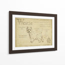 Antiguo Westie (Ash) - Ethan Harper | Cuadro decorativo de Canvas Lab