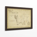 Antiguo Westie (Ash) - Ethan Harper | Cuadro decorativo de Canvas Lab