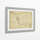 Antiguo Westie (Ash) - Ethan Harper | Cuadro decorativo de Canvas Lab
