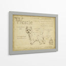 Antiguo Westie (Ash) - Ethan Harper | Cuadro decorativo de Canvas Lab