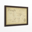 Beagle Antiguo (Ceniza) - Ethan Harper | Cuadro decorativo de Canvas Lab