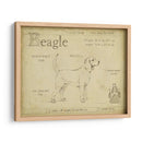 Beagle Antiguo (Ceniza) - Ethan Harper | Cuadro decorativo de Canvas Lab