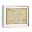 Beagle Antiguo (Ceniza) - Ethan Harper | Cuadro decorativo de Canvas Lab