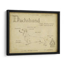 Antiguo Dachsund (Ash) - Ethan Harper | Cuadro decorativo de Canvas Lab