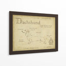 Antiguo Dachsund (Ash) - Ethan Harper | Cuadro decorativo de Canvas Lab