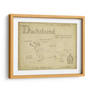 Antiguo Dachsund (Ash) - Ethan Harper | Cuadro decorativo de Canvas Lab