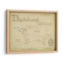 Antiguo Dachsund (Ash) - Ethan Harper | Cuadro decorativo de Canvas Lab