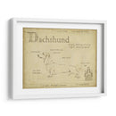 Antiguo Dachsund (Ash) - Ethan Harper | Cuadro decorativo de Canvas Lab
