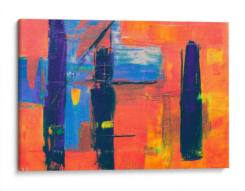 Tres columnas | Cuadro decorativo de Canvas Lab