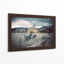 Dos amigos jugando en el pueblo de Galeana NL - Raúl Ruz | Cuadro decorativo de Canvas Lab