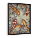 Koi I Vibrante Personalizado (Ceniza) - Tim OToole | Cuadro decorativo de Canvas Lab