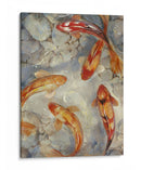 Koi Ii Vibrante Personalizado (Ceniza) - Tim OToole | Cuadro decorativo de Canvas Lab