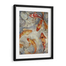 Koi Ii Vibrante Personalizado (Ceniza) - Tim OToole | Cuadro decorativo de Canvas Lab