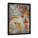 Koi Ii Vibrante Personalizado (Ceniza) - Tim OToole | Cuadro decorativo de Canvas Lab