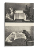 Esperando La Cena - Vision Studio | Cuadro decorativo de Canvas Lab