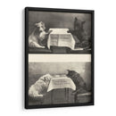 Esperando La Cena - Vision Studio | Cuadro decorativo de Canvas Lab