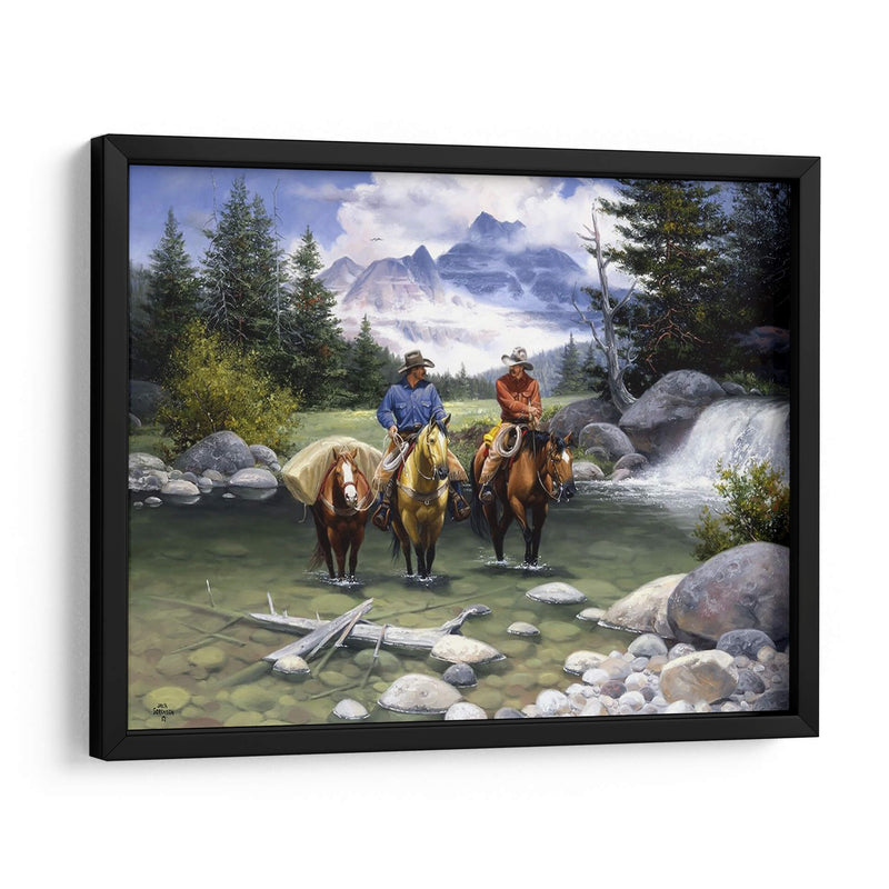 Cruce De Agua Clara - Jack Sorenson | Cuadro decorativo de Canvas Lab