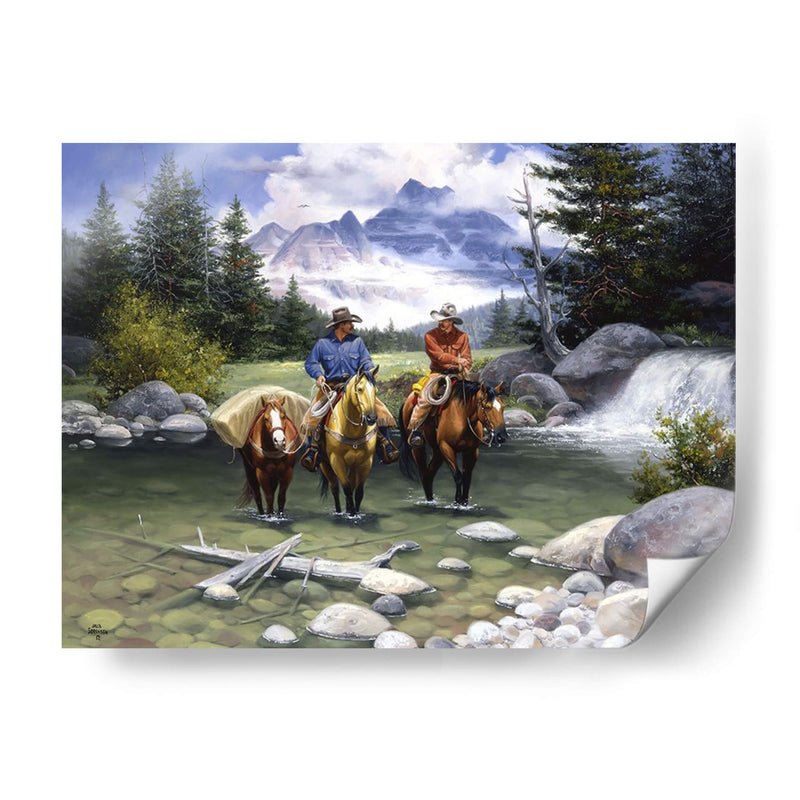 Cruce De Agua Clara - Jack Sorenson | Cuadro decorativo de Canvas Lab