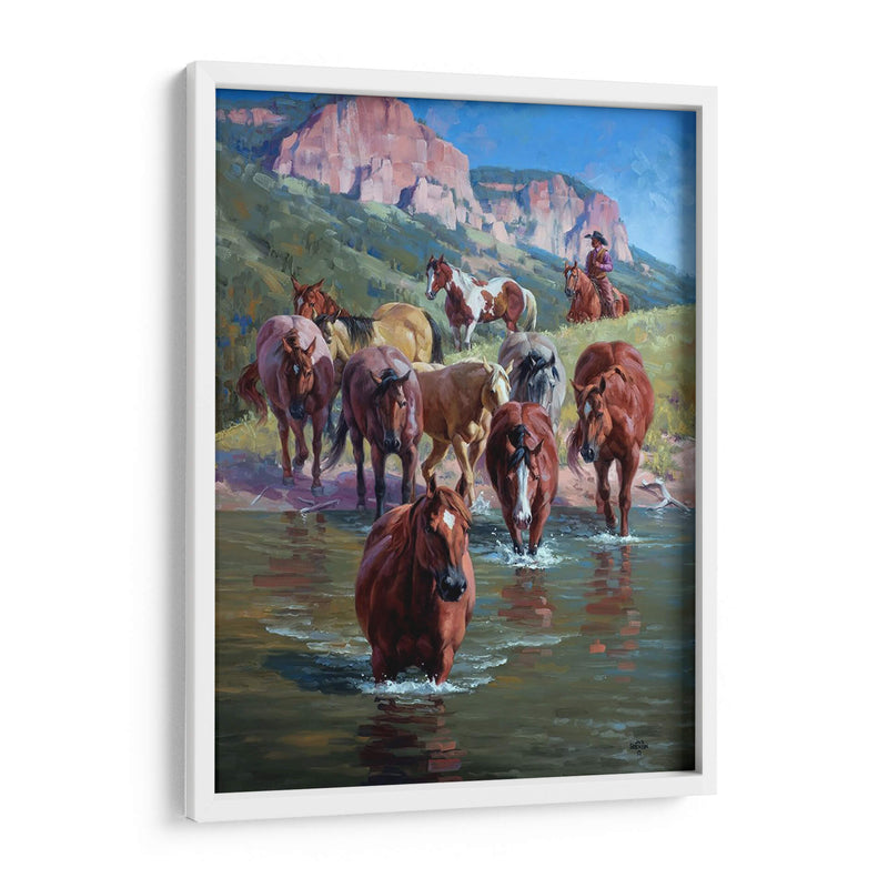 El Cruce - Jack Sorenson | Cuadro decorativo de Canvas Lab