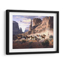 Piedra Arenisca Y Caballos Robados - Jack Sorenson | Cuadro decorativo de Canvas Lab