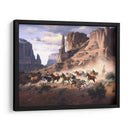 Piedra Arenisca Y Caballos Robados - Jack Sorenson | Cuadro decorativo de Canvas Lab