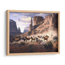 Piedra Arenisca Y Caballos Robados - Jack Sorenson | Cuadro decorativo de Canvas Lab