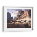 Piedra Arenisca Y Caballos Robados - Jack Sorenson | Cuadro decorativo de Canvas Lab