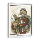 Feliz Santa | Cuadro decorativo de Canvas Lab