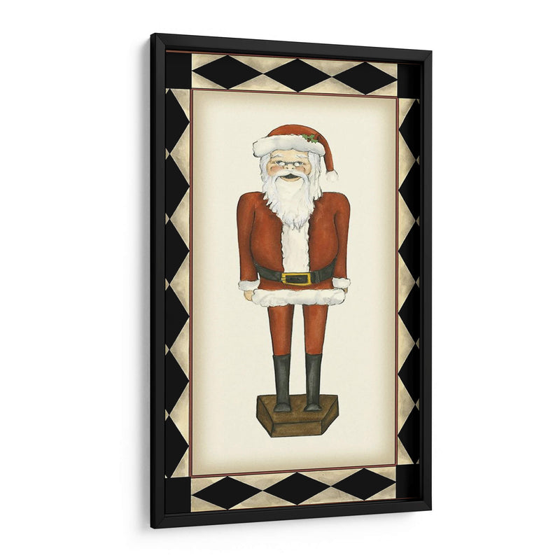 Jolly Santa - Jennifer Goldberger | Cuadro decorativo de Canvas Lab