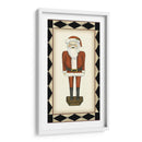 Jolly Santa - Jennifer Goldberger | Cuadro decorativo de Canvas Lab