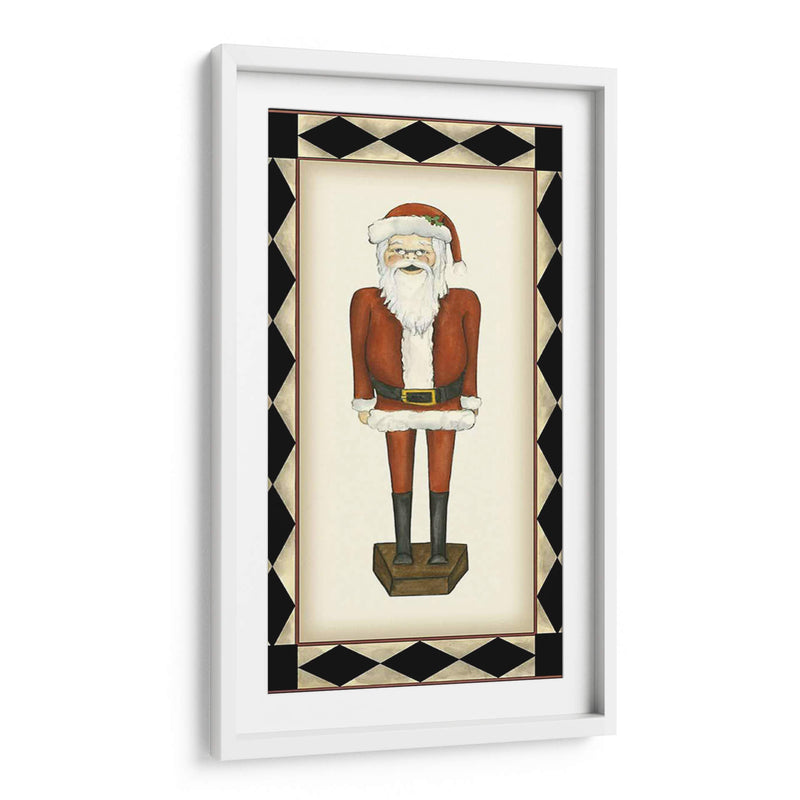 Jolly Santa - Jennifer Goldberger | Cuadro decorativo de Canvas Lab