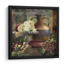 Queso Y Uvas Ii - Janet Stever | Cuadro decorativo de Canvas Lab