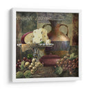 Queso Y Uvas Ii - Janet Stever | Cuadro decorativo de Canvas Lab
