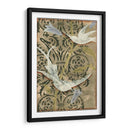 Pequeño Batik Garden Ii - Jennifer Goldberger | Cuadro decorativo de Canvas Lab