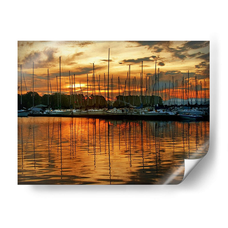 Marina Sunrise Iii - Danny Head | Cuadro decorativo de Canvas Lab