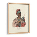 Un Jefe De Ioway - McKenney and Hall | Cuadro decorativo de Canvas Lab
