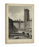 Place Du Chatelet - A. Pugin | Cuadro decorativo de Canvas Lab