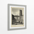 Place Du Chatelet - A. Pugin | Cuadro decorativo de Canvas Lab