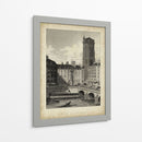 Place Du Chatelet - A. Pugin | Cuadro decorativo de Canvas Lab