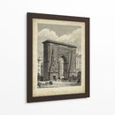 Porte St. Denis - A. Pugin | Cuadro decorativo de Canvas Lab