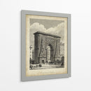 Porte St. Denis - A. Pugin | Cuadro decorativo de Canvas Lab