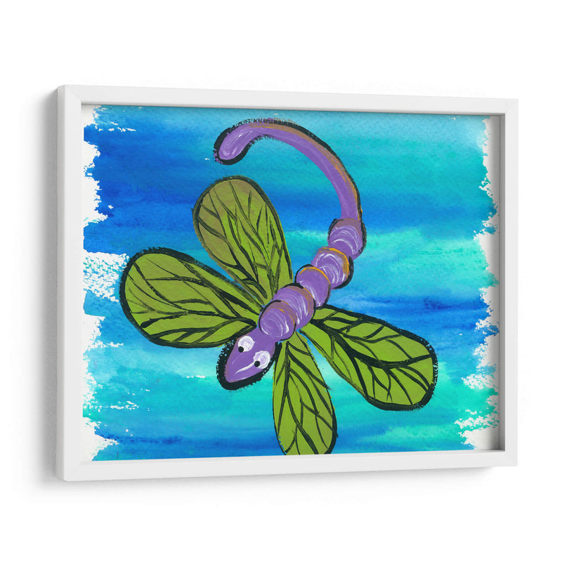 Libélula voladora de Karen Hernández - Casa de la Amistad | Cuadro decorativo de Canvas Lab