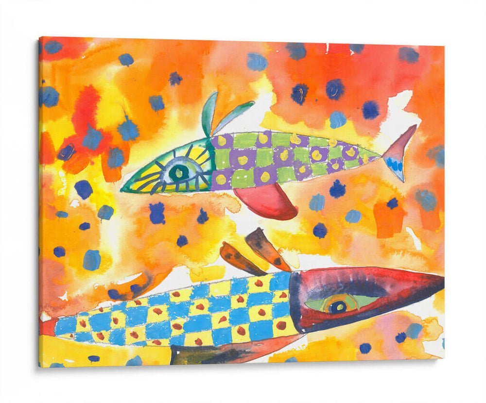 Los peces de Javier López - Casa de la Amistad | Cuadro decorativo de Canvas Lab