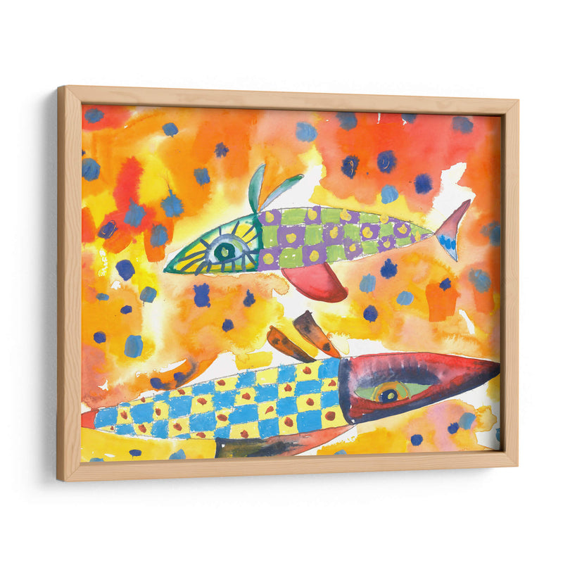 Los peces de Javier López - Casa de la Amistad | Cuadro decorativo de Canvas Lab