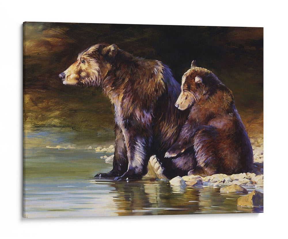 Amor De La Madre Pequeña (Ceniza) - Julie T. Chapman | Cuadro decorativo de Canvas Lab